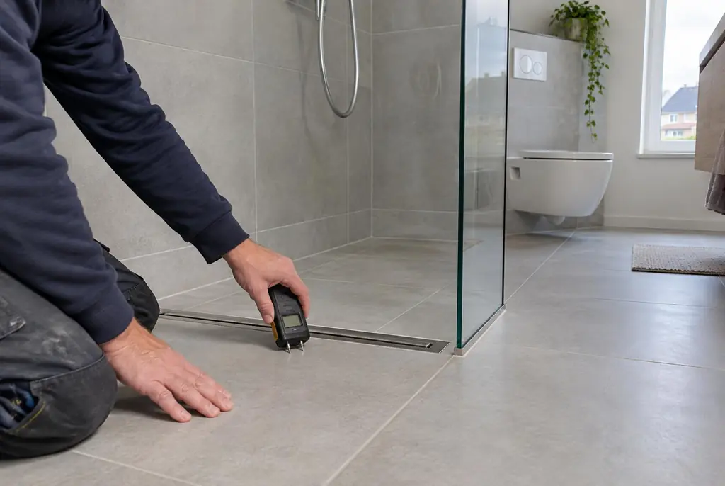 Lekdetectie Voorthuizen – badkamer in een nieuwbouwwoning